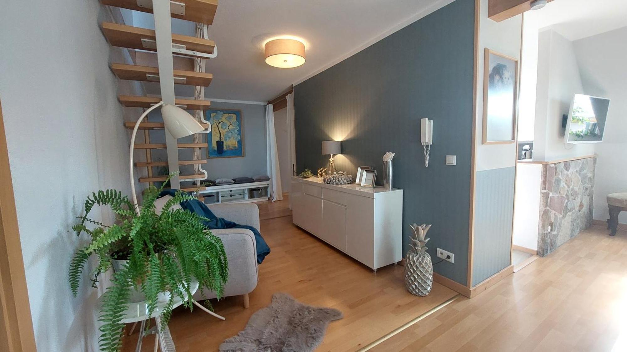 Ferienwohnung Zur Himmelsscheibe New Art Ziegelroda Exterior foto